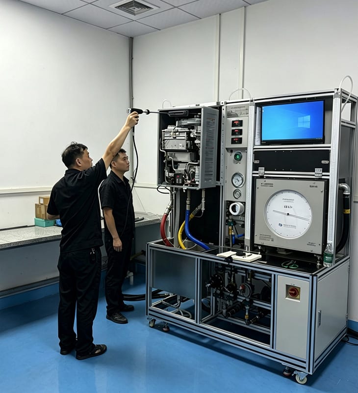 In-house appliance testing and prototyping equipment with engineering team