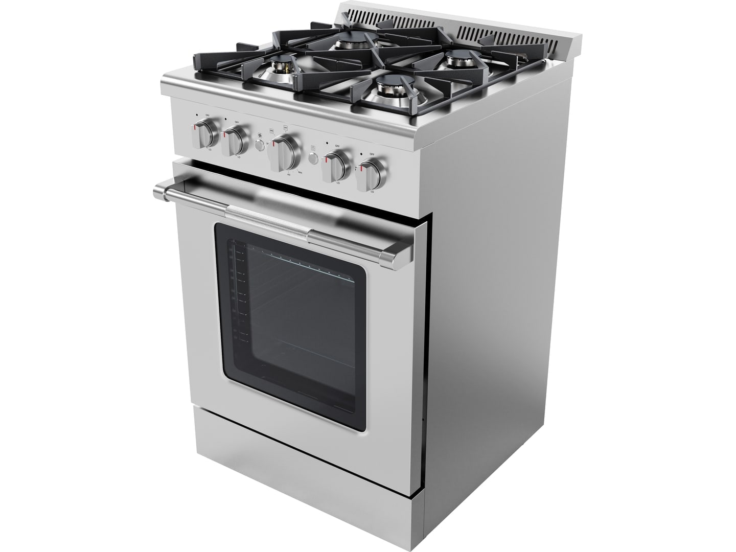 24" Gas Range supporting product visual 1