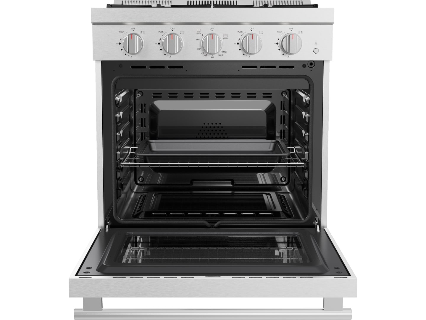30" Four-Burner Gas Range application visual