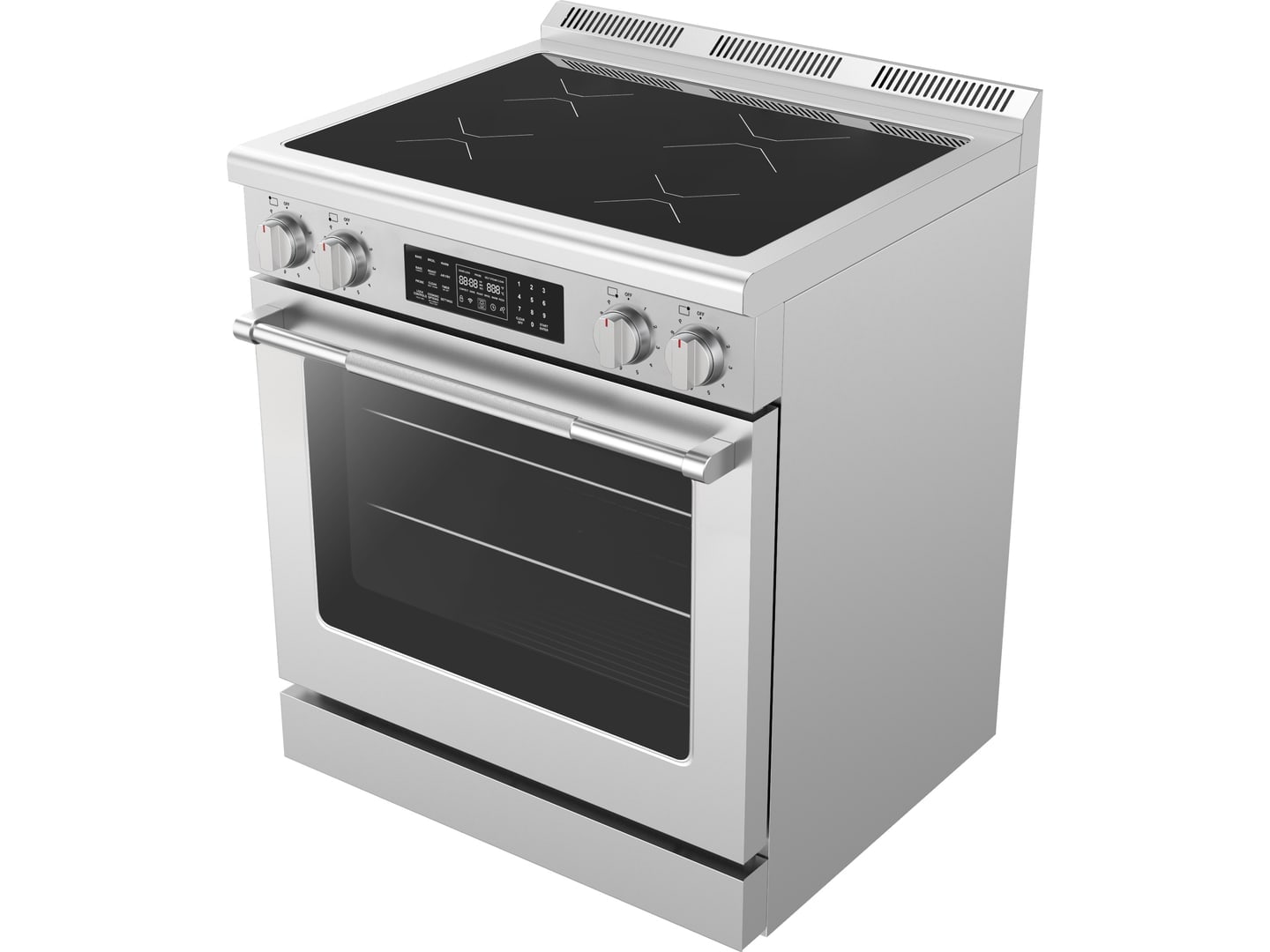 30" Ceramic Range with Touch Oven Control application visual