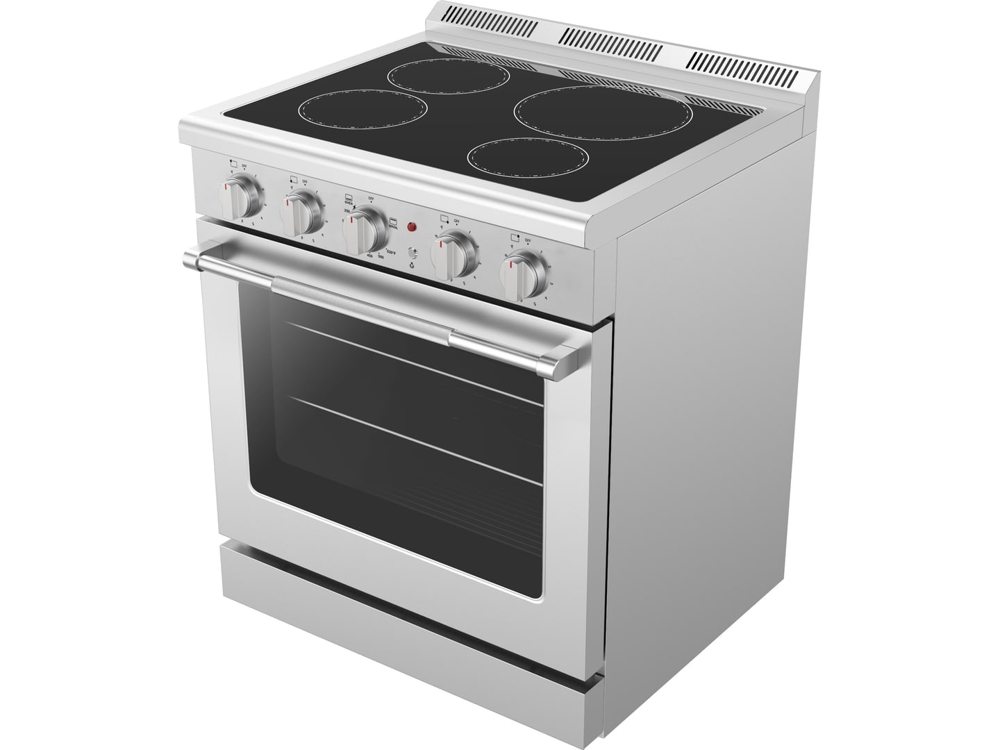 30" Electric Ceramic Range supporting product visual 1