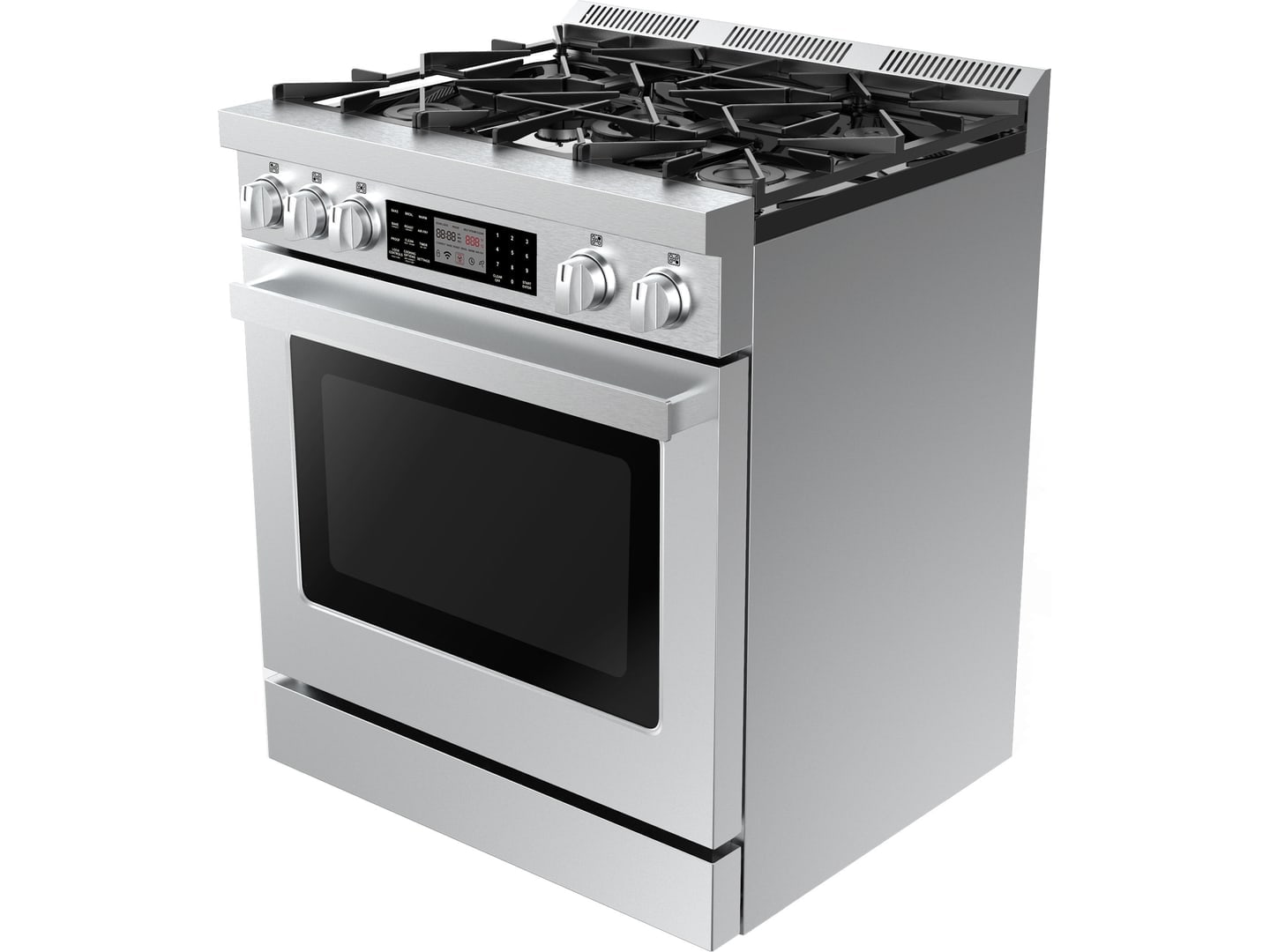 30" Gas Range with Touch Oven Control supporting product visual 2