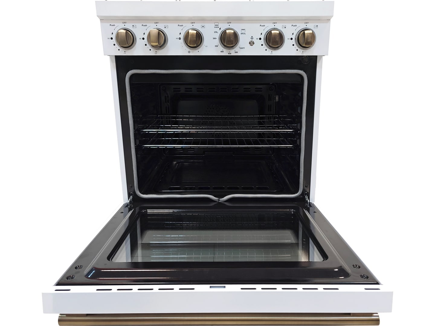 30" Dual-Fuel Freestanding Range supporting product visual 1