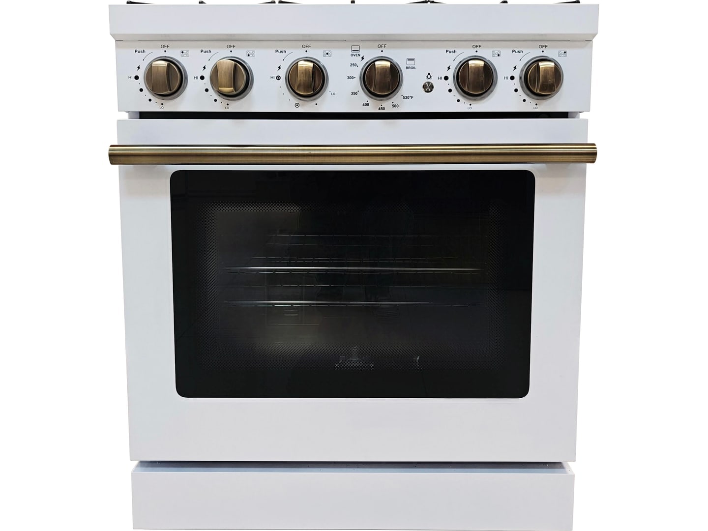 30" Dual-Fuel Freestanding Range product card