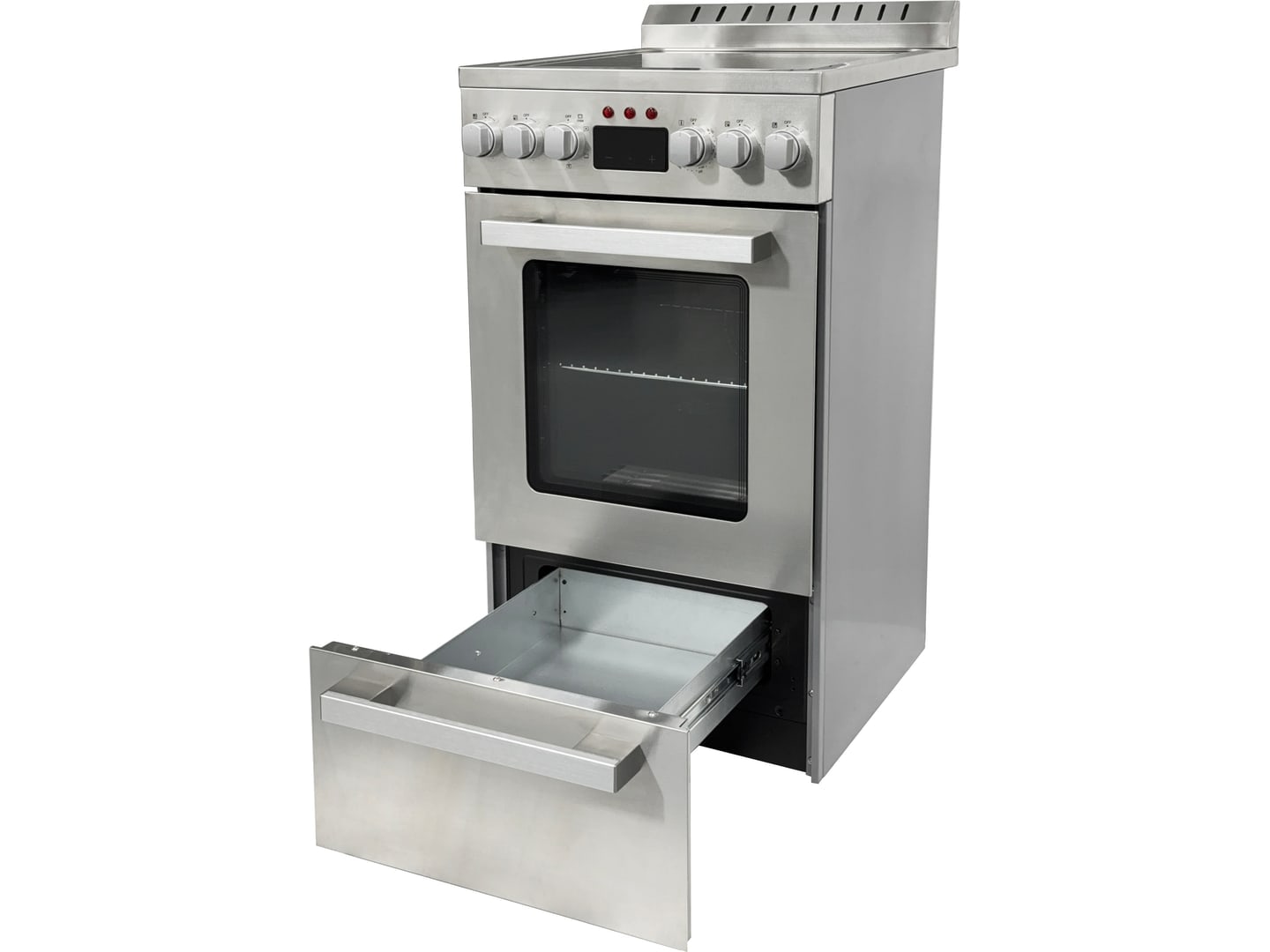 24" Ceramic Range with Touch Oven Control supporting product visual 2