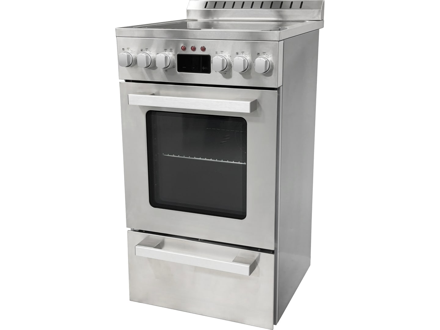 24" Ceramic Range with Touch Oven Control application visual