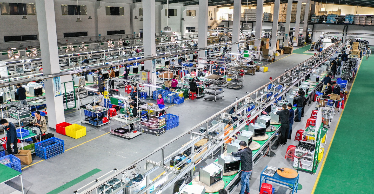 OEM supply chain workflow from model selection to mass production